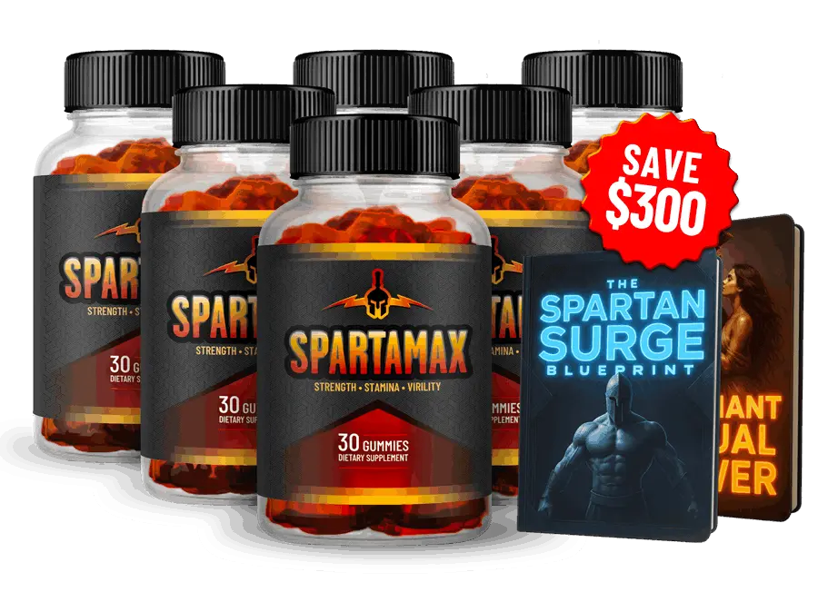 Spartamax 6 Bottle Pack – Save $300 – Best Value
